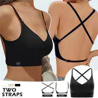 Women Invisible Bra Deep U Plunge Bras Backless Top for Dres