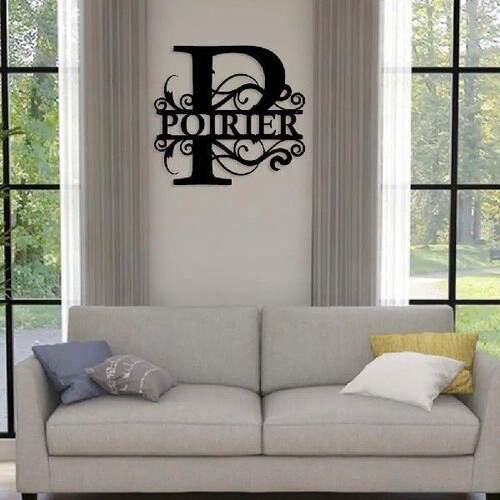 Personalized Metal Sign Vintage Metal Sign Elegant Metal