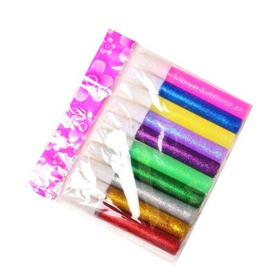 golden onion glue pen glitter glue 10 color powder seven col