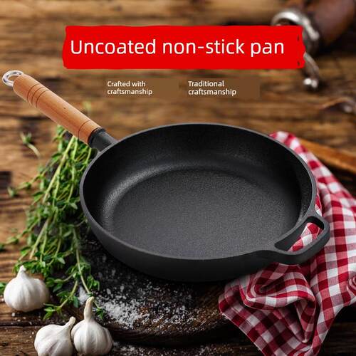 cast iron pan frying pan 20cm24cm 30cm non-stick coor uoated