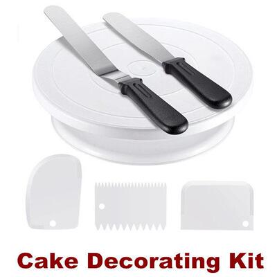 Cake Decorating Kit Baking Supplies Cake Turntable Tools