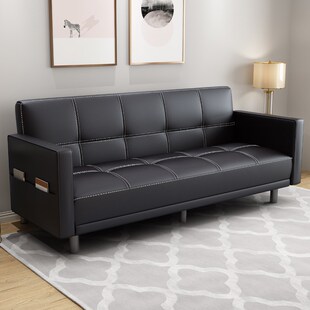 沙发床多功能可折叠客厅沙发小户型客厅储物组装实木办公家具接待