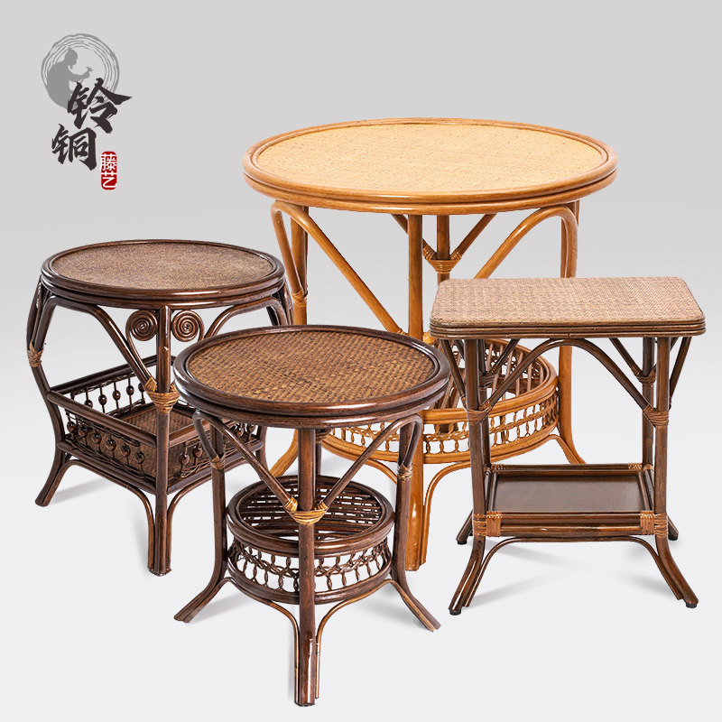 户外真藤编织藤编桌子三件套室外休闲单人靠背椅桌椅组合阳台茶几,住宅家具,桌椅套件,淘宝优惠券,粉丝福利购,淘宝优惠卷