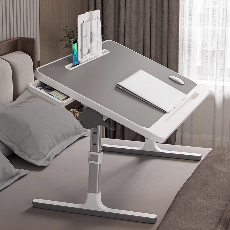 可折叠床上小桌子学习笔记本电脑支架桌学生宿舍卧室飘窗看书写字