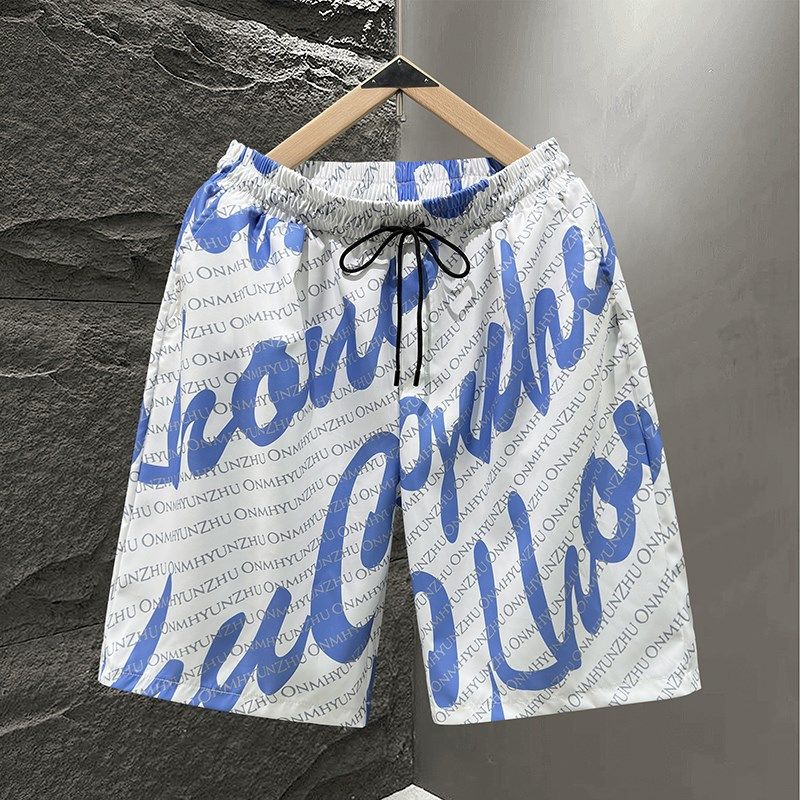 夏季新款大码休闲短裤男潮流透气宽松大裤衩加肥加大五分裤350斤,男装,短裤,淘宝优惠券,粉丝福利购,淘宝优惠卷