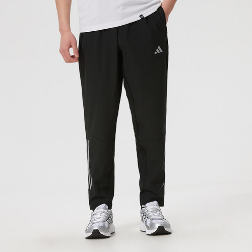 Adidas阿迪达斯男裤子夏季新款薄款休闲透气梭织速干运动裤HF8985