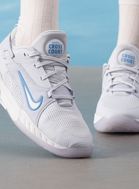 NIKE耐克正品女鞋2025冬季新款CROSSCOURT休闲跑步鞋运动鞋大童鞋