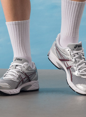 亚瑟士男鞋GEL-DS TRAINER 14缓震网面复古运动鞋休闲鞋1203A607