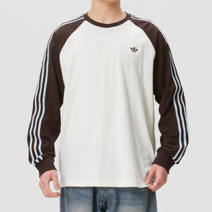 adidas阿迪达斯三叶草男子BC LS CAL运动休闲长袖T恤健身衣HZ3829