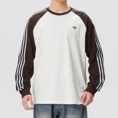 adidas阿迪达斯三叶草男子BC LS CAL运动休闲长袖T恤健身衣HZ3829