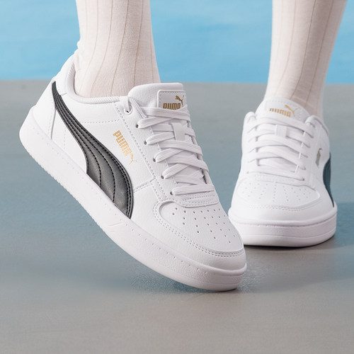 彪马男鞋女鞋运动鞋低帮板鞋简约皮革鞋面透气孔设计运动生活鞋