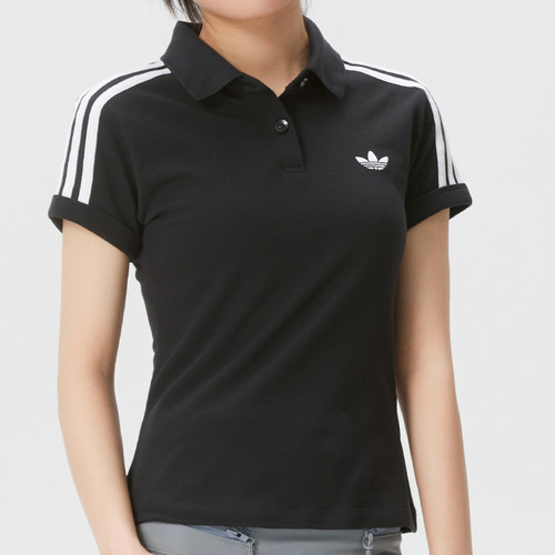 阿迪达斯官方短袖女装2026夏季新款POLO衫运动休闲翻领T恤KD7974