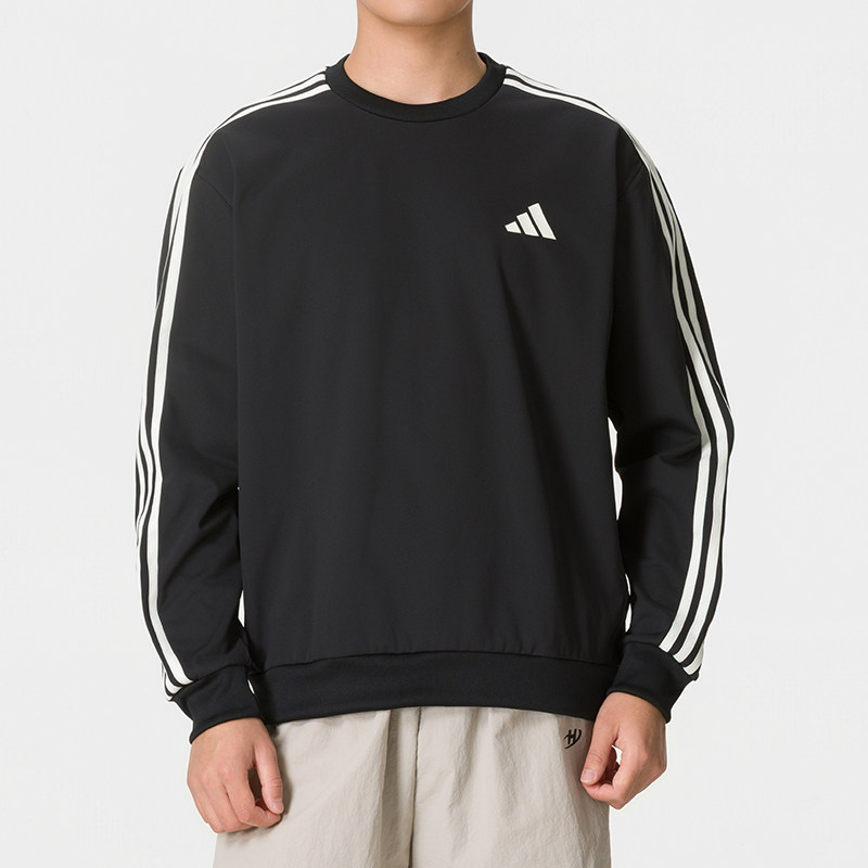 Adidas阿迪达斯男装卫衣套头衫2026秋季新款休闲上衣运动服KX0498
