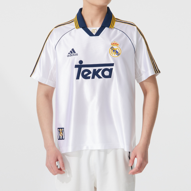 adidas2025秋冬新款男装球衣比赛运动服短袖T恤JJ3801