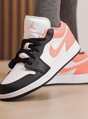 耐克女鞋AJ篮球鞋26春季新款Jordan粉色运动鞋休闲板鞋553560-025