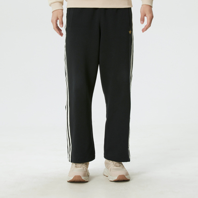 adidas阿迪达斯三叶草男裤直筒长裤子26春季新款针织运动裤KT0652