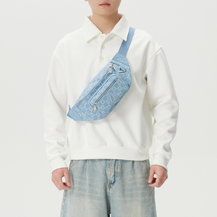 耐克（NIKE）男女包 26夏季新款运动包健身训练斜挎包腰包