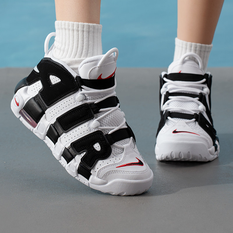 耐克女鞋Air More Uptempo皮蓬实战篮球鞋运动鞋休闲鞋415082-105