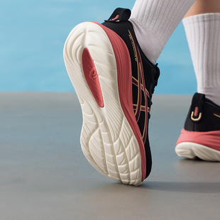 亚瑟士（ASICS）CUMULUS 27运动鞋女鞋 25秋季新款马拉松跑鞋透气