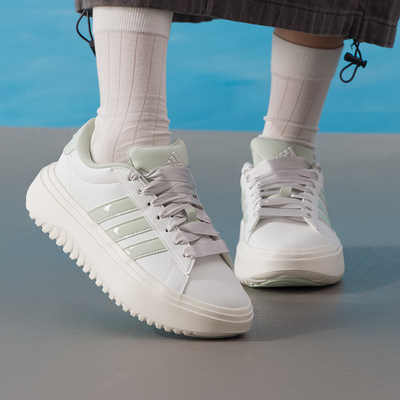 阿迪达斯三叶草官方女鞋2025秋冬新款厚底增高运动鞋休闲鞋JR0705