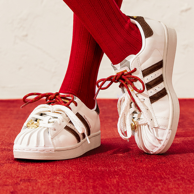 阿迪达斯新年款三叶贝壳头男女鞋26新款SUPERSTAR II运动鞋KJ6293