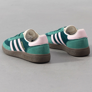 休闲鞋 阿迪达斯三叶草绿色板鞋 低帮缓震运动鞋 25春新款 JI2648 女鞋