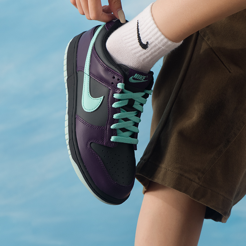 耐克板鞋女鞋2025秋季新款运动鞋DUNK LOW低帮休闲鞋大童鞋FB9109