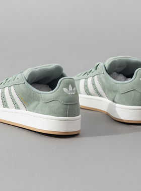 阿迪达斯三叶草女鞋夏季新款透气轻便跑步鞋绿色休闲运动鞋JI27