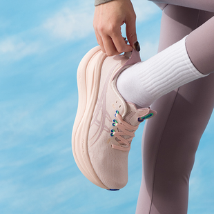 asics亚瑟士女鞋跑步鞋26新款Nimbus 28缓震健身运动鞋1012B899