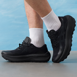 ASICS亚瑟士跑步鞋男正品TRABUCO MAX 5缓震马拉松运动鞋1011C164