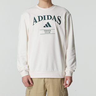 阿迪达斯卫衣外套男款秋季新款运动服质休闲oversize卫衣