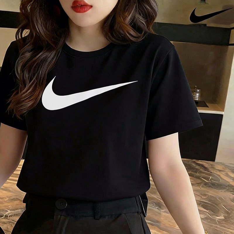 耐克（Nike）短袖t恤女装夏季新款运动上衣舒适透气圆领针织半袖