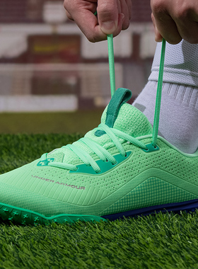 UA安德玛足球鞋男款女款TF钉鞋缓震抓地官方正品Shadow Turf 2.0