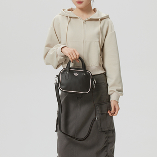 阿迪达斯三叶草2026新款女包斜挎包运动风潮酷户外休闲时尚挎包