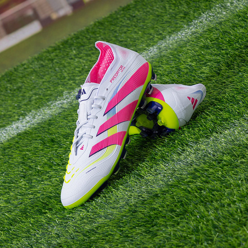 阿迪达斯2025秋冬新款男鞋AG钉足球鞋人造草训练比赛实战战靴