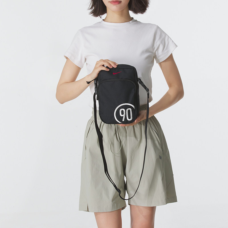 耐克官方正品单肩包小型迷你背包新款黑色户外休闲运动斜挎包