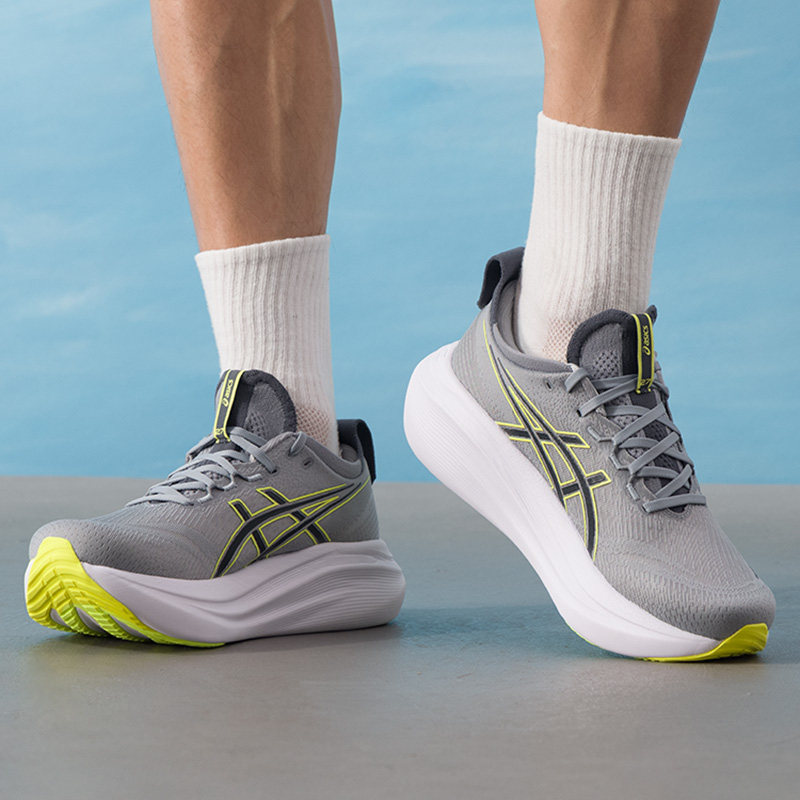 亚瑟士（ASICS）男鞋 25秋季新款GEL-NIMBUS 27网眼提花透气运,运动鞋new,跑步鞋,淘宝优惠券,粉丝福利购,淘宝优惠卷