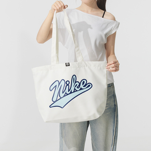 NIKE耐克帆布包斜挎包官方正品新款学生大容量户外旅游包手提包