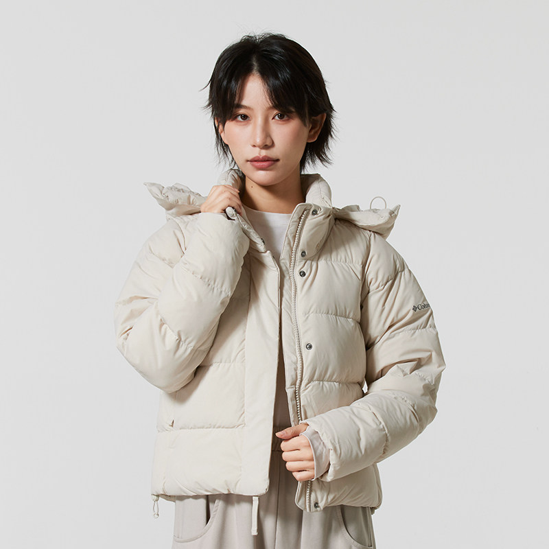 哥伦比亚（Columbia）羽绒服女户外秋冬新款时尚休闲运动上衣650