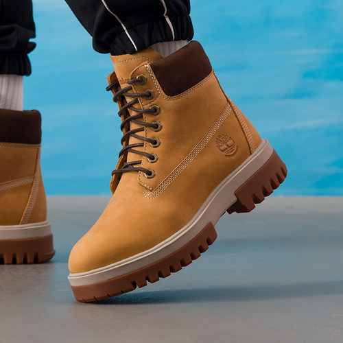 添柏岚（Timberland）秋冬新款男户外软底防水踢不烂大黄靴 A5YKD