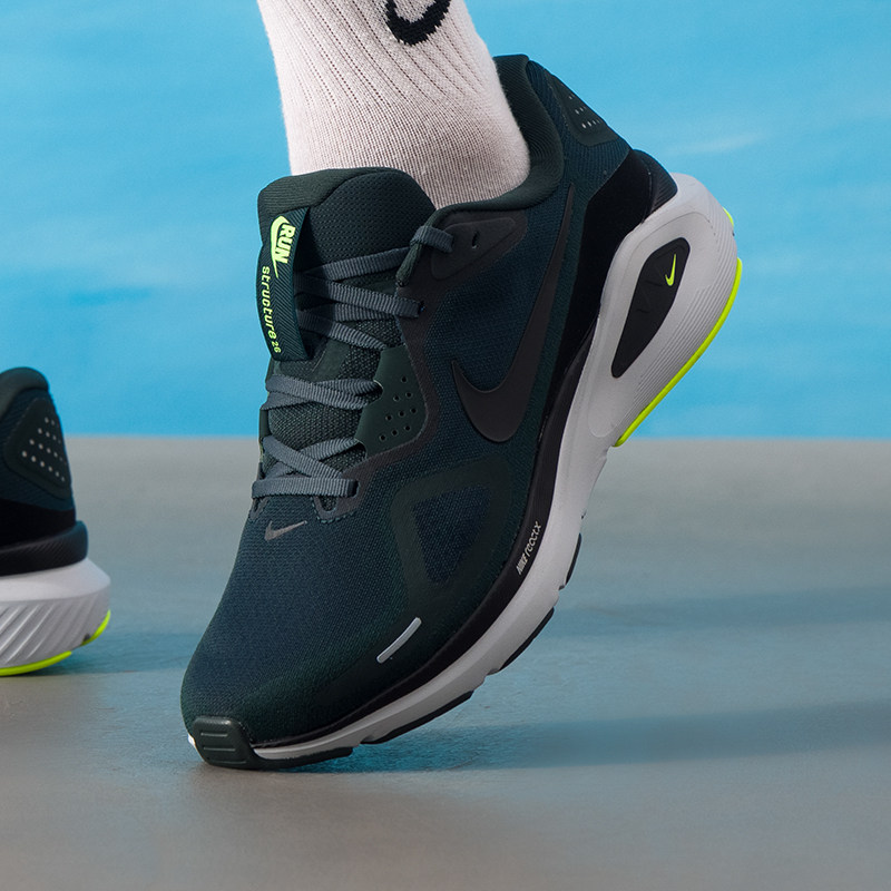 NIKE耐克官方正品跑步鞋男鞋秋冬新款structure 26缓震耐磨运动鞋