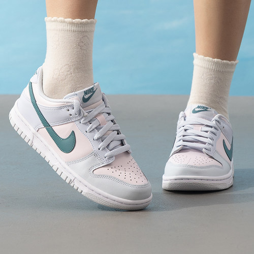 Nike耐克大童款鞋子2026夏季新款DUNK舒适拼接休闲板鞋FD1232-002