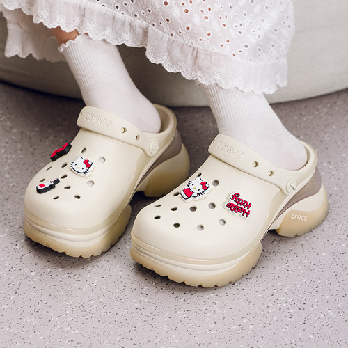 卡骆驰（CROCS）女鞋 26春季新款运动鞋舒适透气轻便凉鞋洞洞鞋