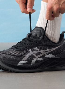 亚瑟士跑步鞋男鞋秋季新款SUPERBLAST 2运动鞋厚底缓震慢跑鞋男