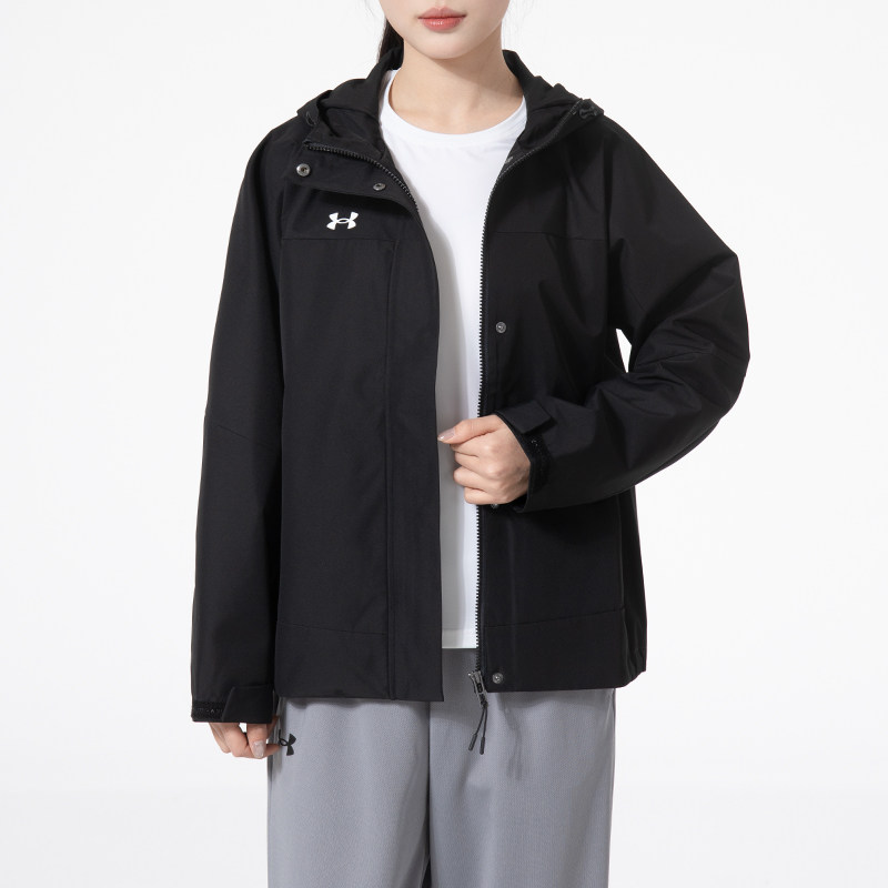 UA安德玛女子夹克秋季新款官方运动服户外开衫休闲外套23600402