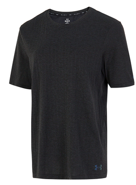 安德玛速干T恤男士UA RUSH Seamless短袖健身训练服速干衣运动服