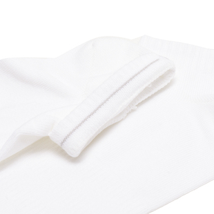 Adidas阿迪达斯白色短袜男袜女袜25夏季跑步透气三双装袜子