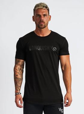 Gym Fitness tshirts Men Crossfit Workout T-shirt Tops ManT恤