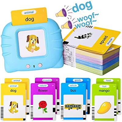 Talking Flash Cards Early Educational Toys Baby Boys Girls