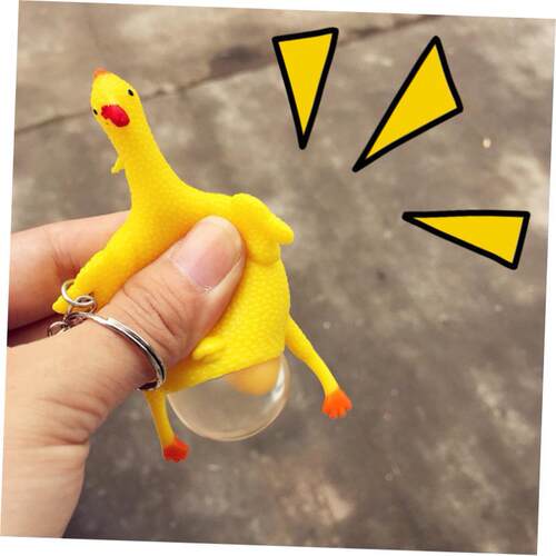 Funny Hens laying egg Toy Kids Birthday Party Favor Hallowee